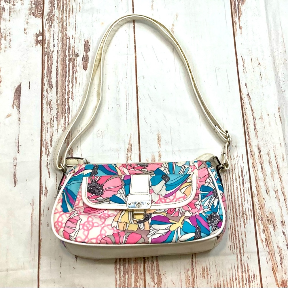Treviso Shoulder Bag White Floral